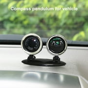 Visland Car Compass Accurate Readout Shatterproof Plastic Dashboard Guide Ball Navigation Tools for Vehicle